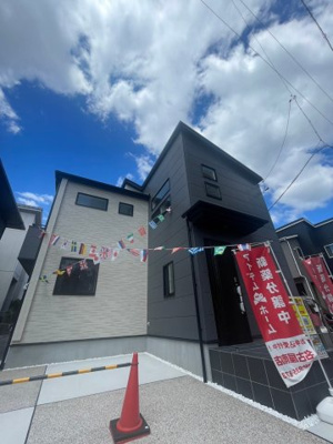 【外観】 | BLOOMINGGARDEN名古屋市緑区平手南1丁目全5棟＜新築一戸建て仲介手数料無料＞ | 仲介手数料キャンペーン実施中です♪詳細は弊社ホームページもしくはスタッフまでお気軽にお問合せ下さいませ♪ お役に立てる自信があります♪