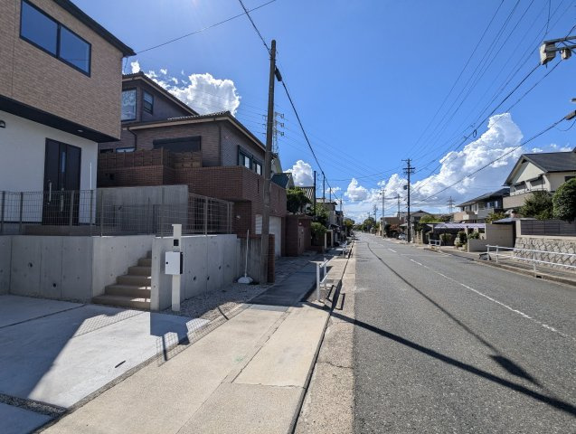 千種区京命2期の前面道路含む現地写真