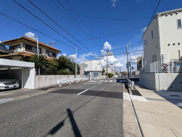 千種区京命2期の前面道路含む現地写真