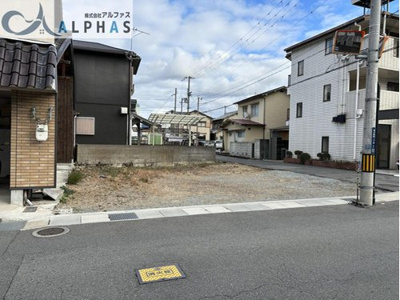 【外観】 | 姫路市城北新町二丁目　建築条件無し土地（更地） | ☆建築条件なし☆
西側道路幅員7ｍ以上あります♪