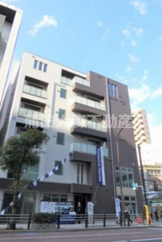 アーバンソレイユの外観|2019年11月築　鉄骨造地上5階建て総戸数9戸　光インターネット無料！
東京都大田区蒲田5丁目　JR京浜東北線蒲田駅徒歩7分、京浜急行本線京急蒲田駅近徒歩4分
