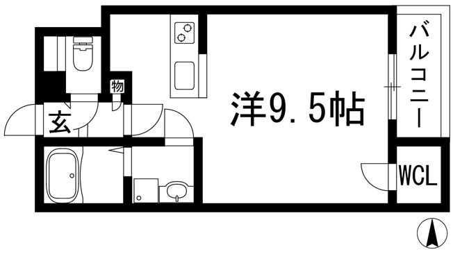 【間取り】 | レオネクスト南花屋敷2