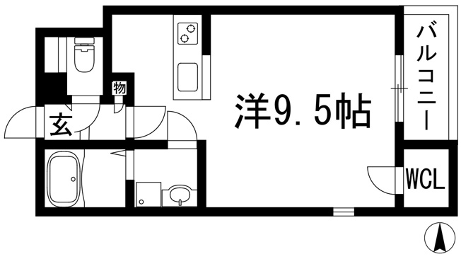 【間取り】 | レオネクスト南花屋敷2