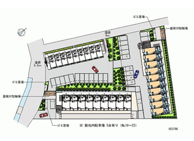 【区画図】 | フロレゾンB