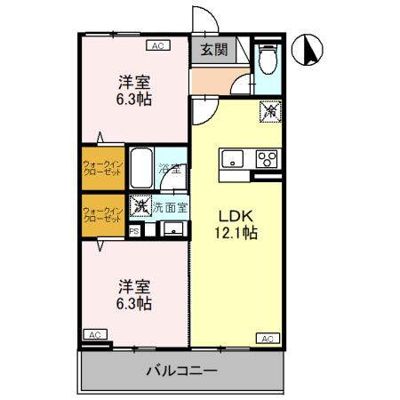 【間取り】 | CLASSEUM元今泉