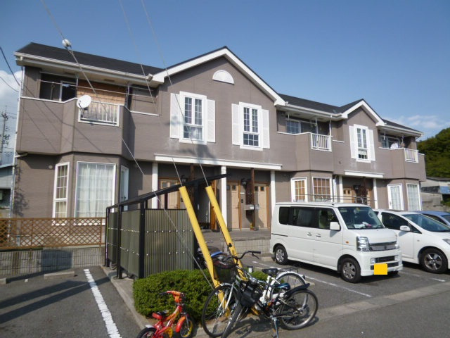 倉敷市下津井３丁目のアパートの外観