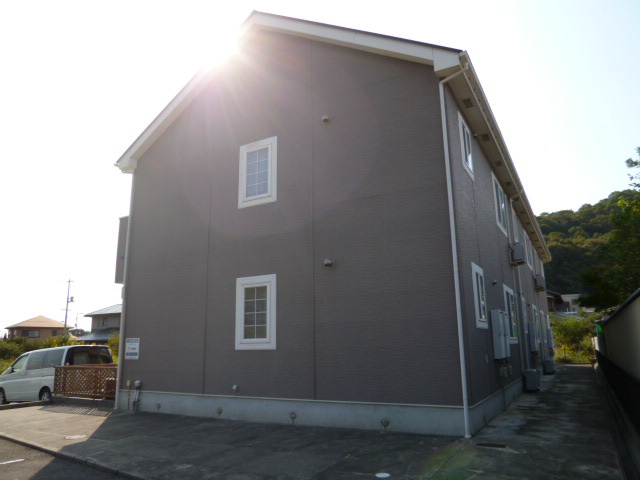 倉敷市下津井３丁目のアパートの外観