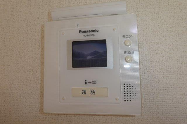 倉敷市老松町１丁目のアパートのセキュリティ|ＴＶインターホン