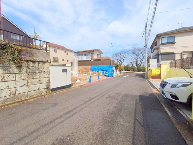 八王子市丸山町13-7【仲介手数料無料】　八王子市丸山町　売地の前面道路含む現地写真|～仲介手数料無料☆八王子ひなた不動産～八王子市丸山町　売地