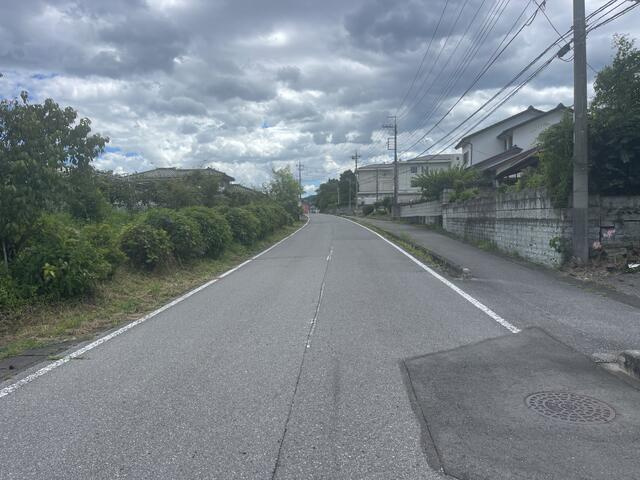 宇都宮市下小池町　397㎡　売地の前面道路含む現地写真|前面道路含む現地写真です