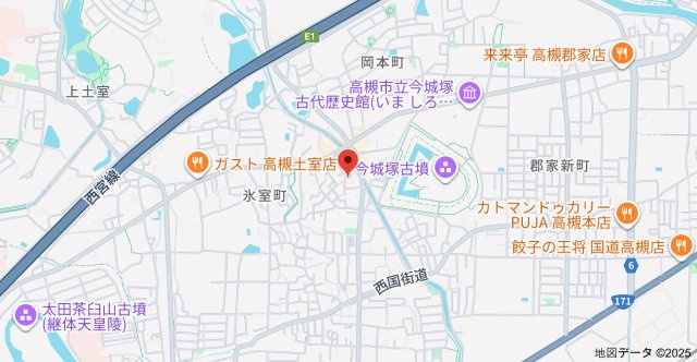 レオパレスシャローム氷室の地図