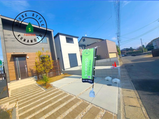 熊本市中央区出水6丁目第2₋2棟（1号棟）の前面道路含む現地写真|見学の時間などお気軽にお問い合わせ下さい。