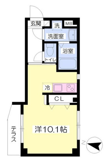 【間取り】 | モン・シャトーＨＩＮＡ
