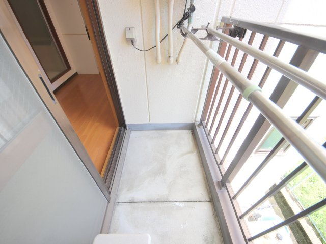 北和通商ビルのバルコニー