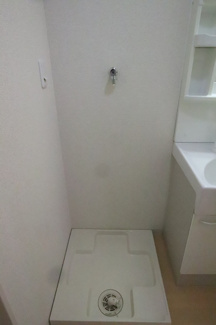 室内洗濯機置き場