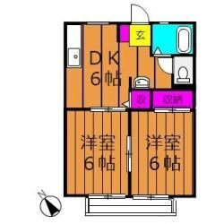 サンライフひろみねAの間取り