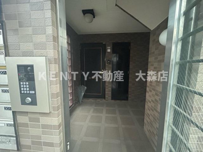 【エントランス】 | ＨＡＰＰＹ ＧＡＴＥ 中馬込 | 落ち着いたエントランスです