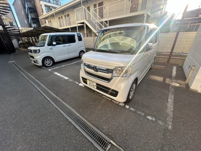 【駐車場】 | プレジデント柏原