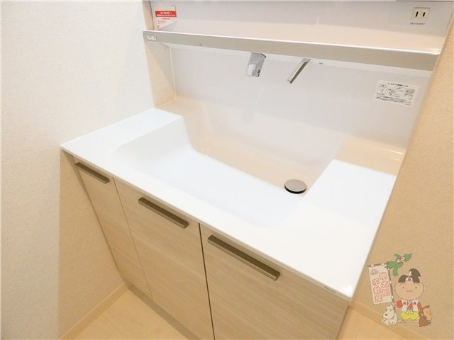 シャーメゾン鹿田本町の洗面所