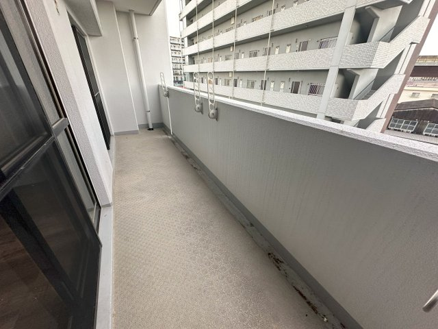 駅南レジデンスのバルコニー