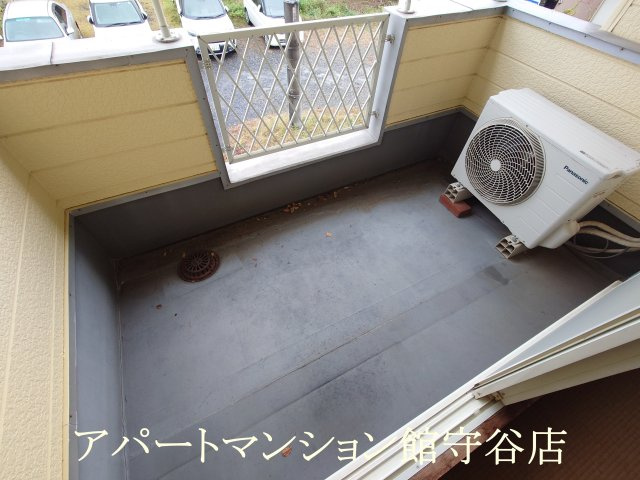 清風ハイツＡのバルコニー