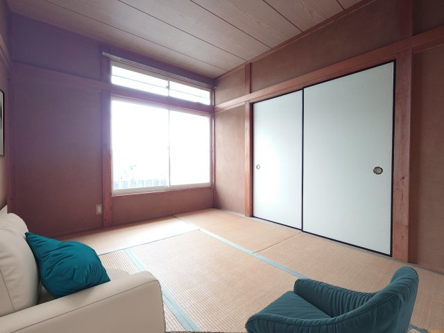 清風ハイツＡの寝室|CG画像なので家具はつきません