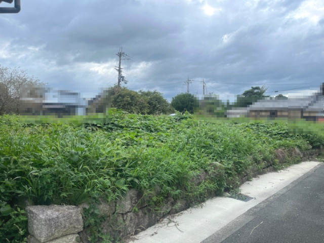高島市新旭町藁園241坪土地の外観