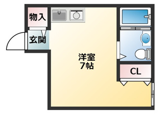 【間取り】 | プロシード八戸ノ里