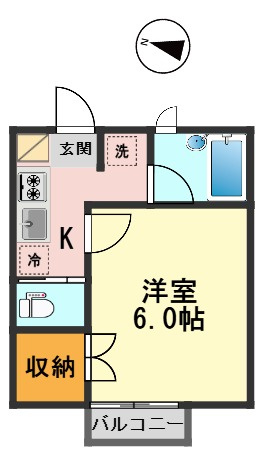 エストールⅡの間取り