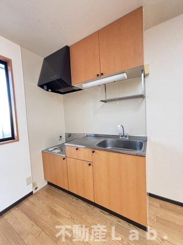 Ｋ２コーポラス十五社のキッチン
