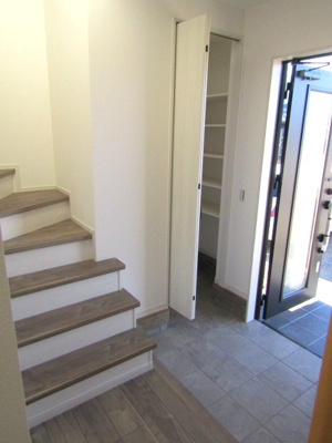 【玄関】 | エンゼルハウス昭和町河東中島⑥ | 毎日通る玄関はこちらです