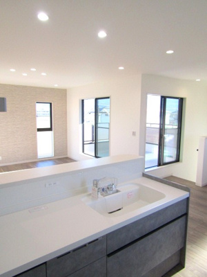 【居間・リビング】 | エンゼルハウス昭和町河東中島⑥ | ゆったりとしたリビングです