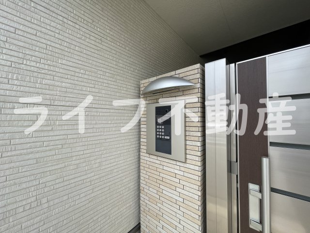 フジパレス弥刀駅東のエントランス|清潔なエントランスです