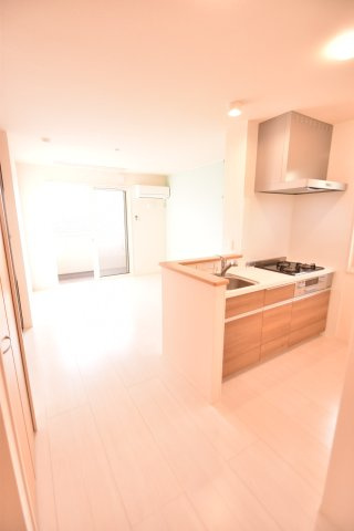 大阪市城東区今福西１丁目の賃貸マンションの居間・リビング