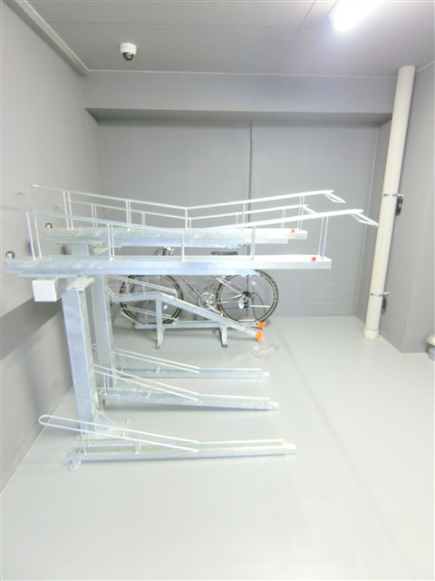 ベルシード蒲田Ⅱのその他共用部分|屋根付きの駐輪場