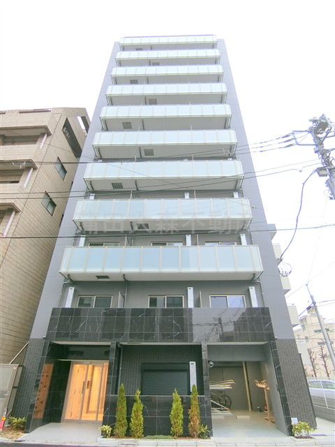 ベルシード蒲田Ⅱの外観|2022年10月築　RC鉄筋コンクリート造地上11階建て総戸数30戸
東京都大田区西蒲田7丁目　JR京浜東北線蒲田駅徒歩8分、東急池上線蓮沼駅徒歩4分
Wi-Fi対応インターネット無料！