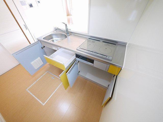 グランデュオ　Ⅰ番館のキッチン|お料理しやすいキッチンです