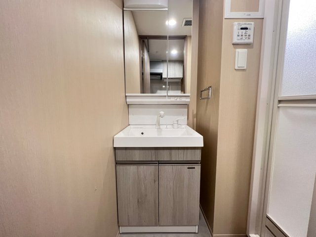 City Lux Namba South（旧ラグゼナなんば南）の洗面所