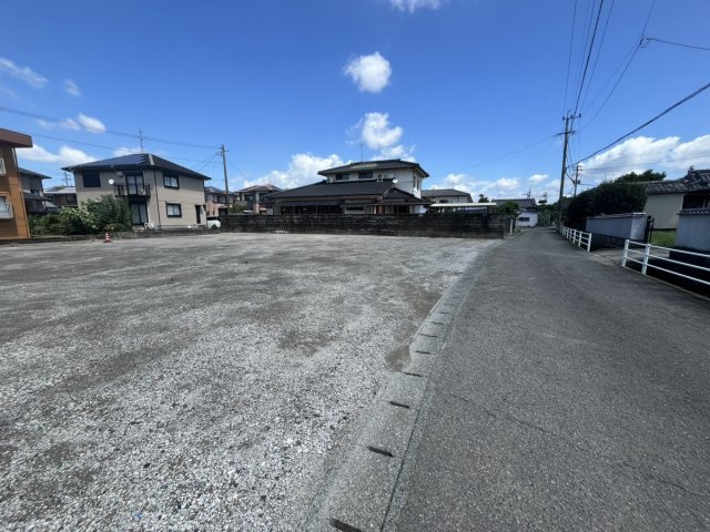 豊原下町住宅用地（2号地）の前面道路含む現地写真