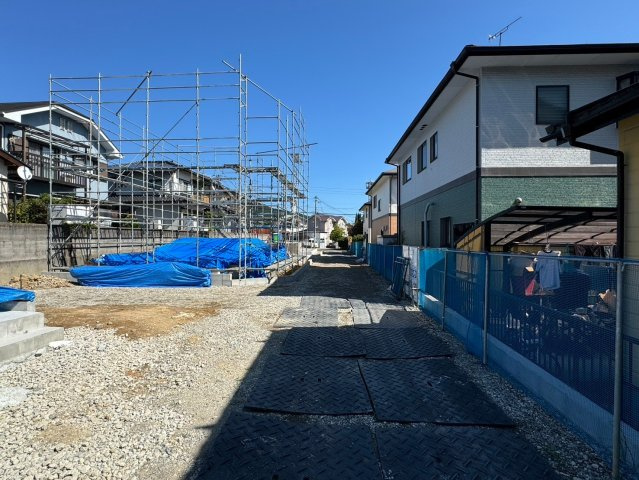 ーBloomーブルームー小倉南区中吉田4丁目１期　【小倉南区　新築戸建て】の前面道路含む現地写真|現地撮影　2024,9,26　ーBloomーブルームー小倉南区中吉田4丁目１期　【小倉南区　新築戸建て】