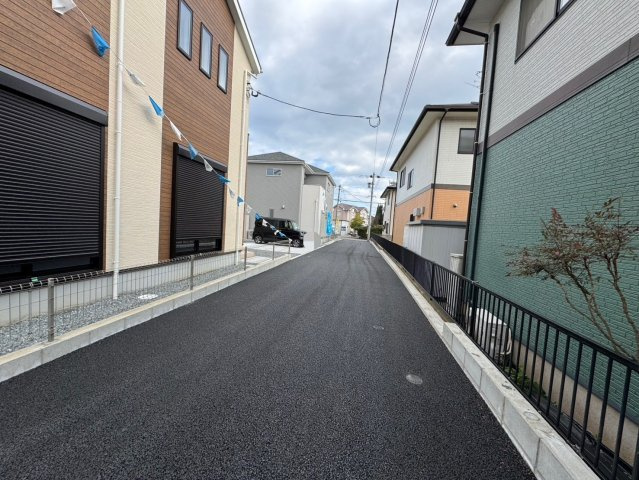 ーBloomーブルームー小倉南区中吉田4丁目１期　【小倉南区　新築戸建て】の前面道路含む現地写真|吉田小、吉田中まで１０分以内で通学も便利♪　【小倉南区　新築戸建て】