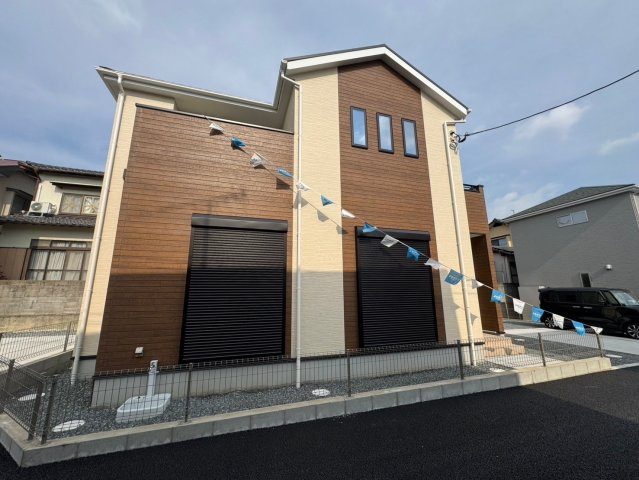 ーBloomーブルームー小倉南区中吉田4丁目１期　【小倉南区　新築戸建て】の外観|落ち着いた色合いの外観です♪