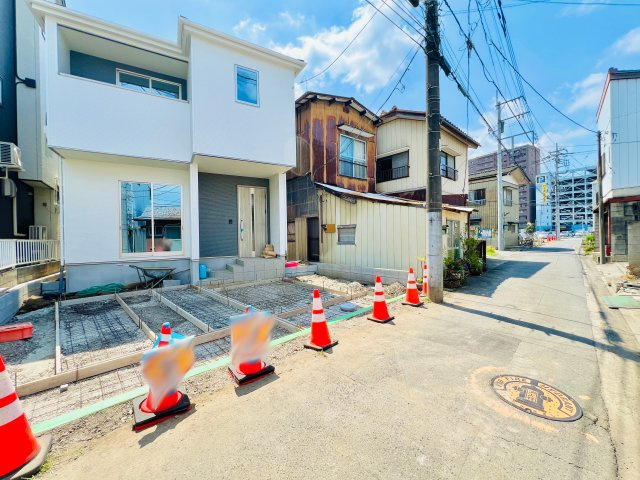 高崎市東町の前面道路含む現地写真|閑静な住宅街◎車の通りも少ないので駐車もスムーズに楽々！！