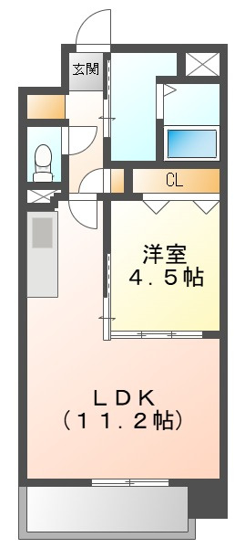 リオン後楽園の間取り