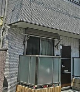 カサート高円寺のバルコニー