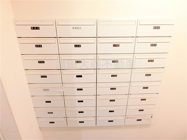 矢口渡駅最寄り人気分譲賃貸マンションのその他共用部分|メールBOX