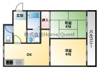 【間取り】 | エトワールヴィルR八尾宮町