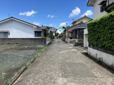 【前面道路含む現地写真】 | いちき串木野市袴田 土地