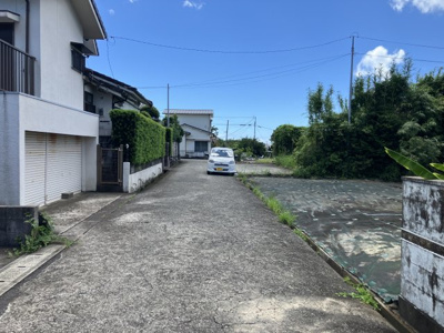 【前面道路含む現地写真】 | いちき串木野市袴田 土地