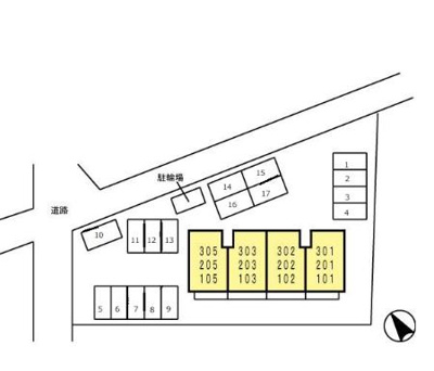 【区画図】 | ルミエール須賀